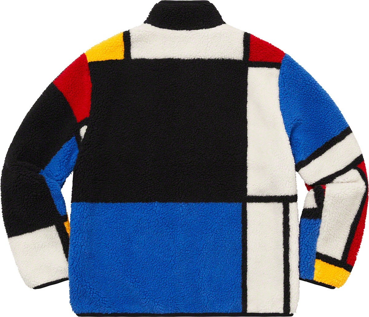 Reversible Colorblocked Fleece Jacket view 11